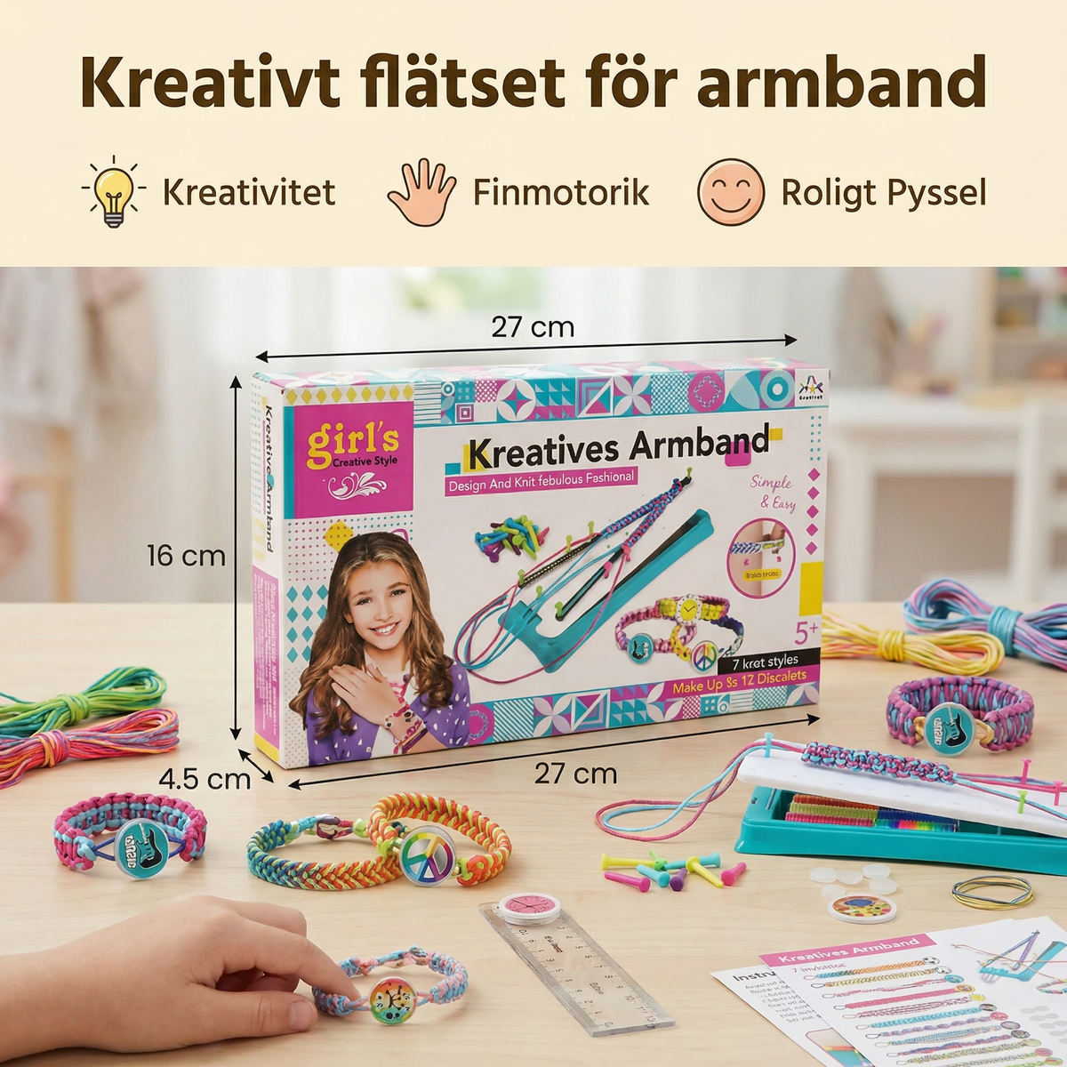 BraidiGlow - Erstellen Sie stilvolle Armbänder schnell und einzigartig