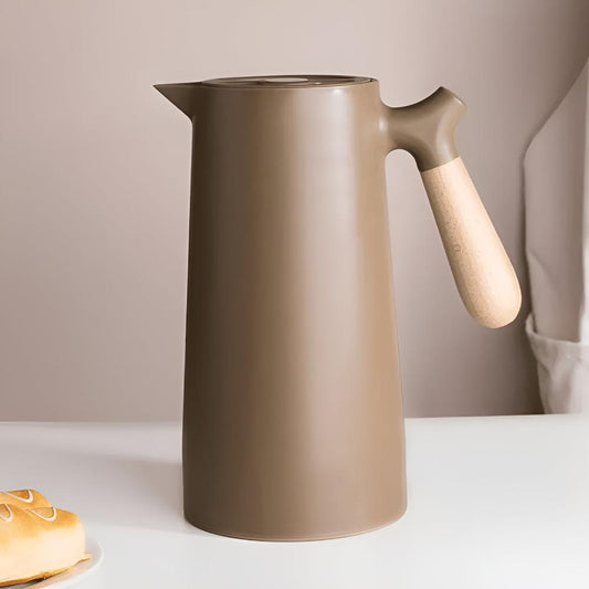NordicTherm – Isolierkanne mit Holzgriff