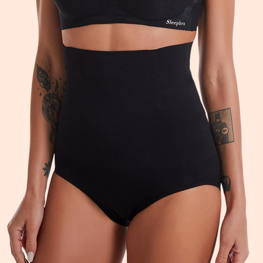Rutschfeste Shaping-Panty-Shorts mit hohem Bund