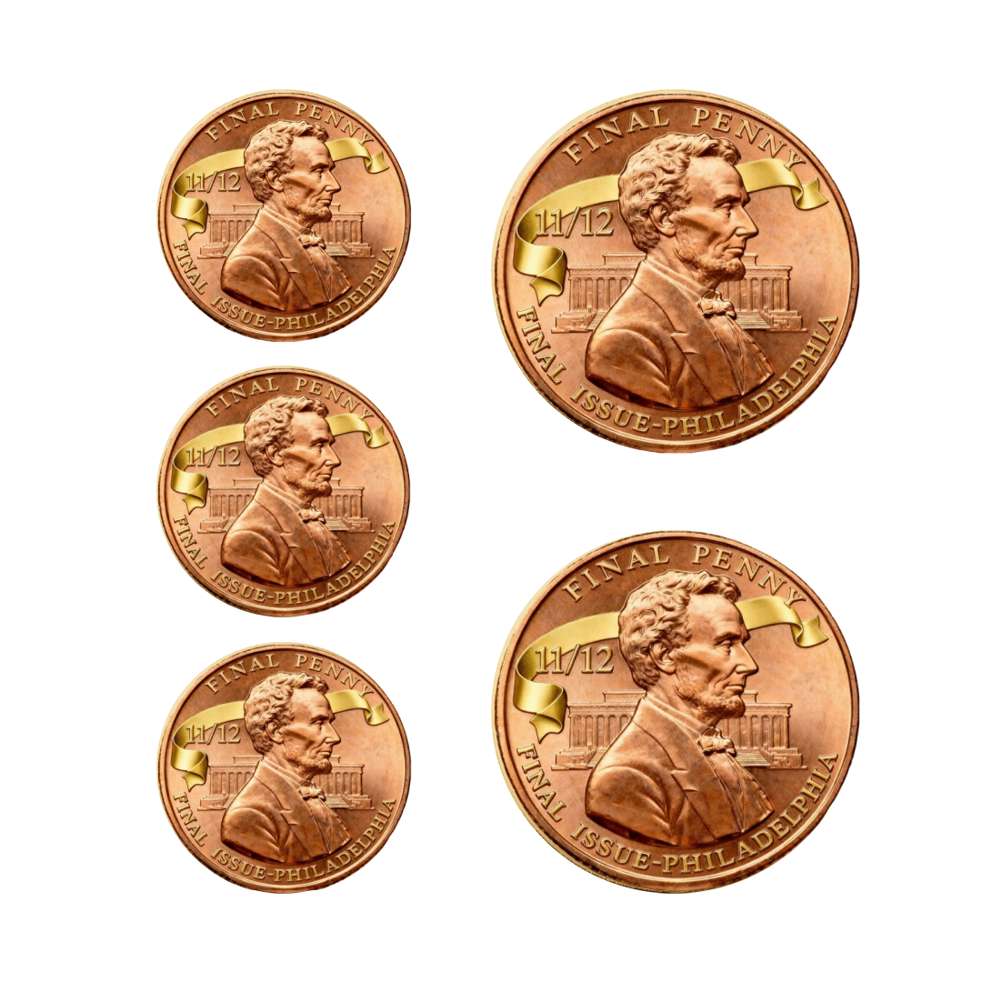 Lincoln Letzter Penny – 11/12 Prägestätte Philadelphia, Sammlermünze in limitierter Auflage