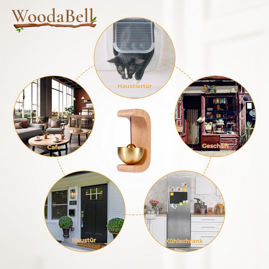 WoodaBell™ | Türklingel mit Magnet (2+2 Gratis)