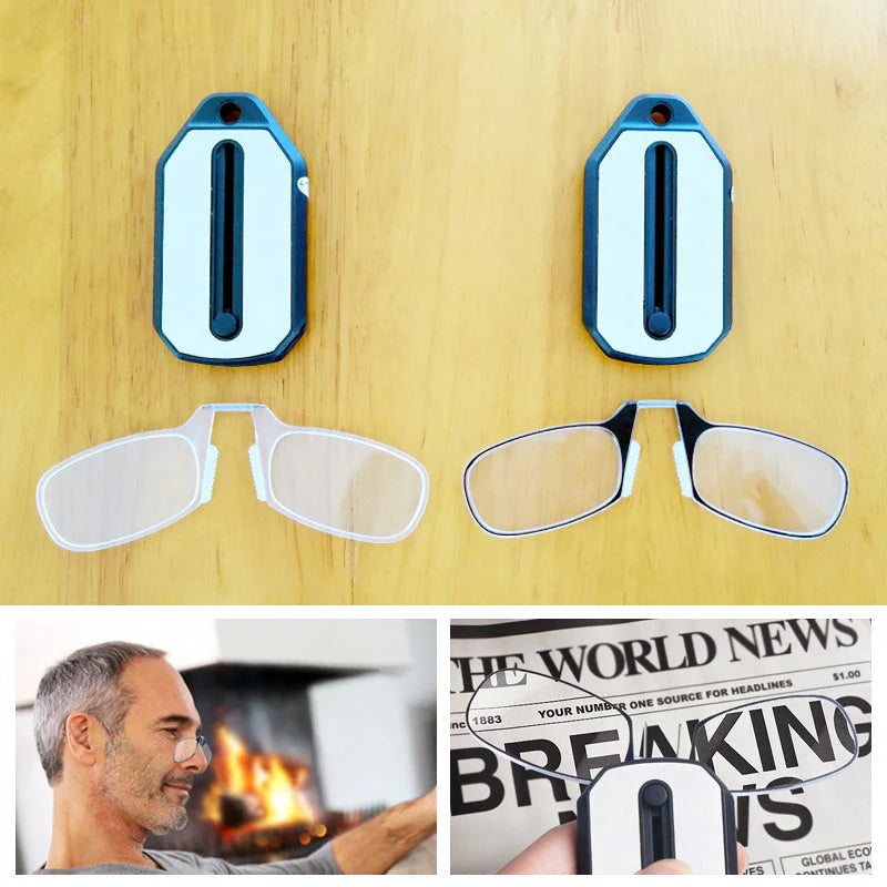 FlexLens™ Beinlose Nasenclip Lesebrille