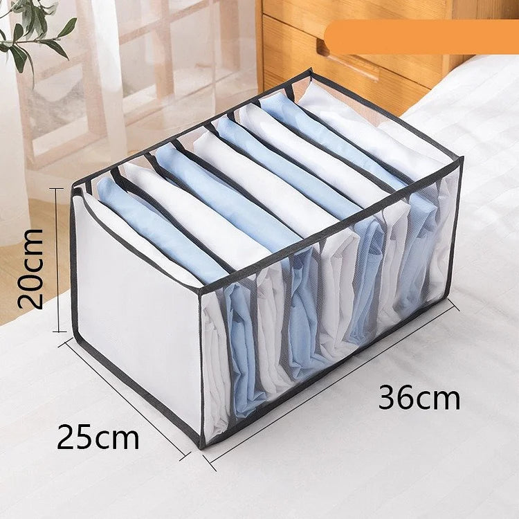 Netz-Kleiderorganizer – Perfekte Trennung von Hosen & Hemden