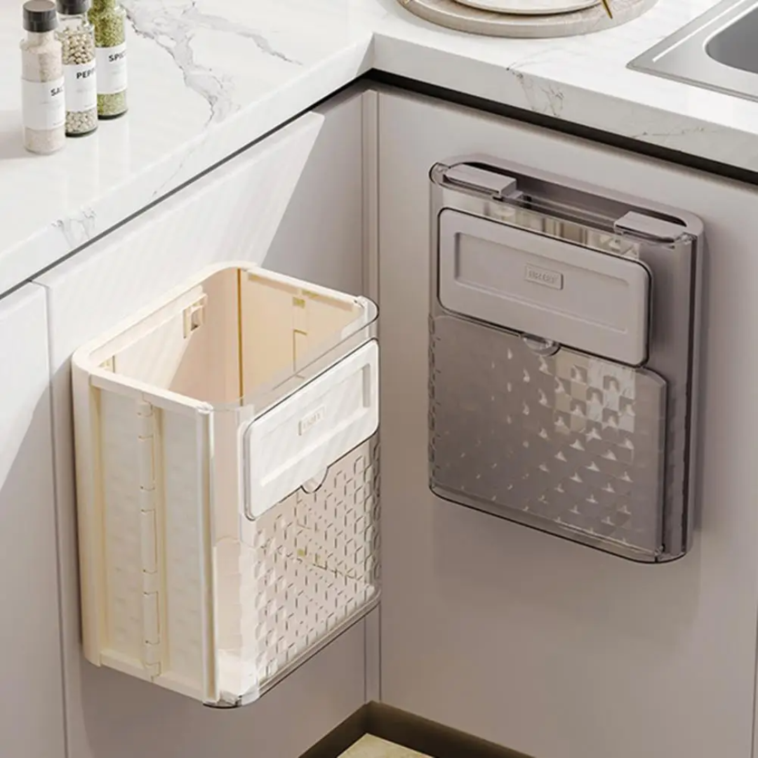 BinMate™ | Hängender Küchenabfalleimer für Arbeitsplatte & Schranktüren