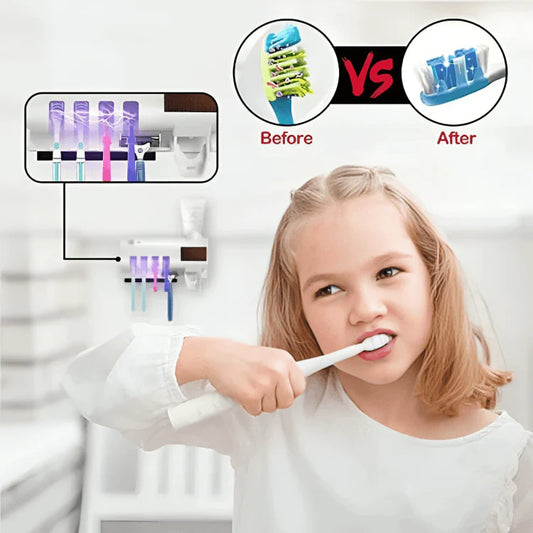 Smarte UV Zahnbürstenhalter