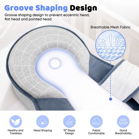 SnuggleSlope™ | Anti-Reflux Baby-Lounger mit erhöhter Liegeposition