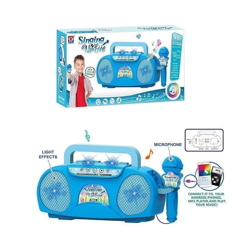 StarMic™ | Kinder Karaoke-Mikrofon mit verstellbarem Ständer