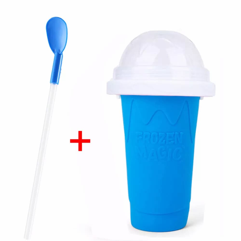 1+1 GRATIS | FrostSipChill – Slush Maker Becher für Kinder, Familie & heiße Sommertage