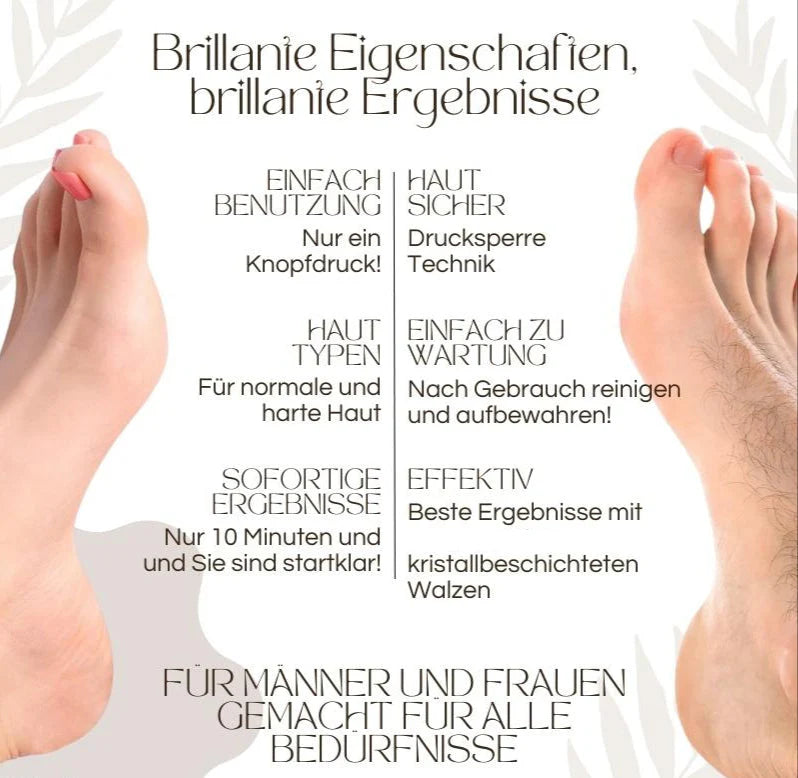 Pediluxe™ – Sanfte Füße in Minuten, ganz ohne Mühe!