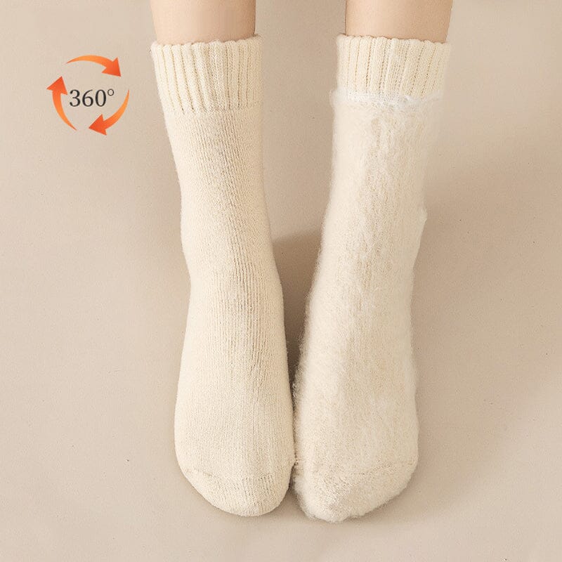 (3 Paar + 2 Paar Gratis) WarmFeet - Elegante, dicke Thermosocken, perfekt für den Winter