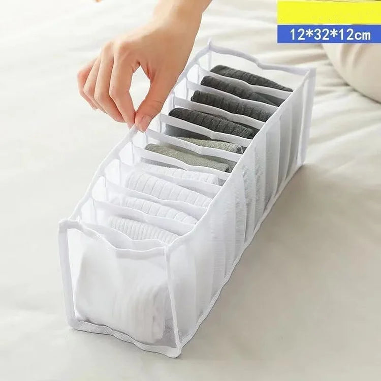 Netz-Kleiderorganizer – Perfekte Trennung von Hosen & Hemden