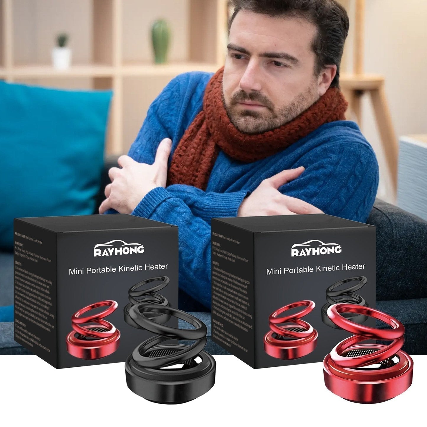 SolarHeatDrive™ | Solar Autoheizung mit NASA-Technologie | Kinetisches Heizgerät | Auftauen & Enteisen | Für Auto, Garage & Zuhause