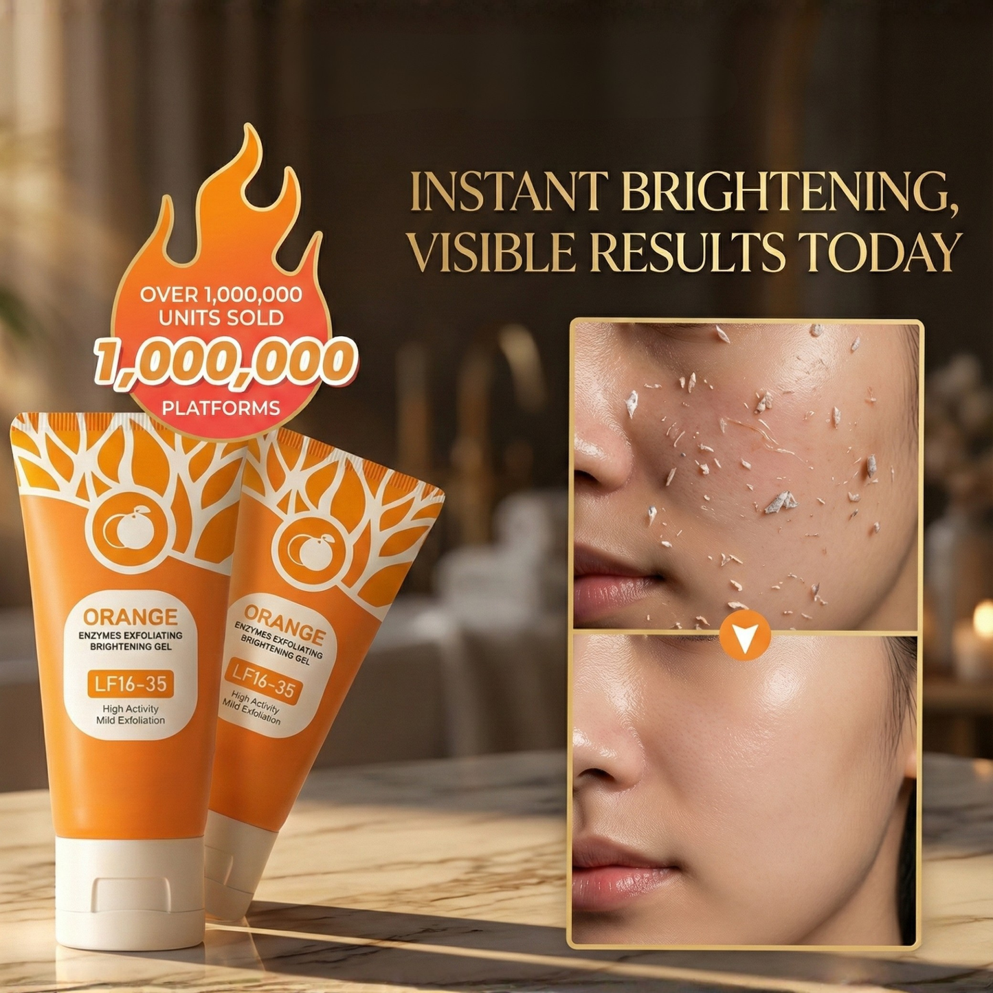 LumiBurst – Enzym-Peelinggel für glatte, strahlende & erfrischte Haut