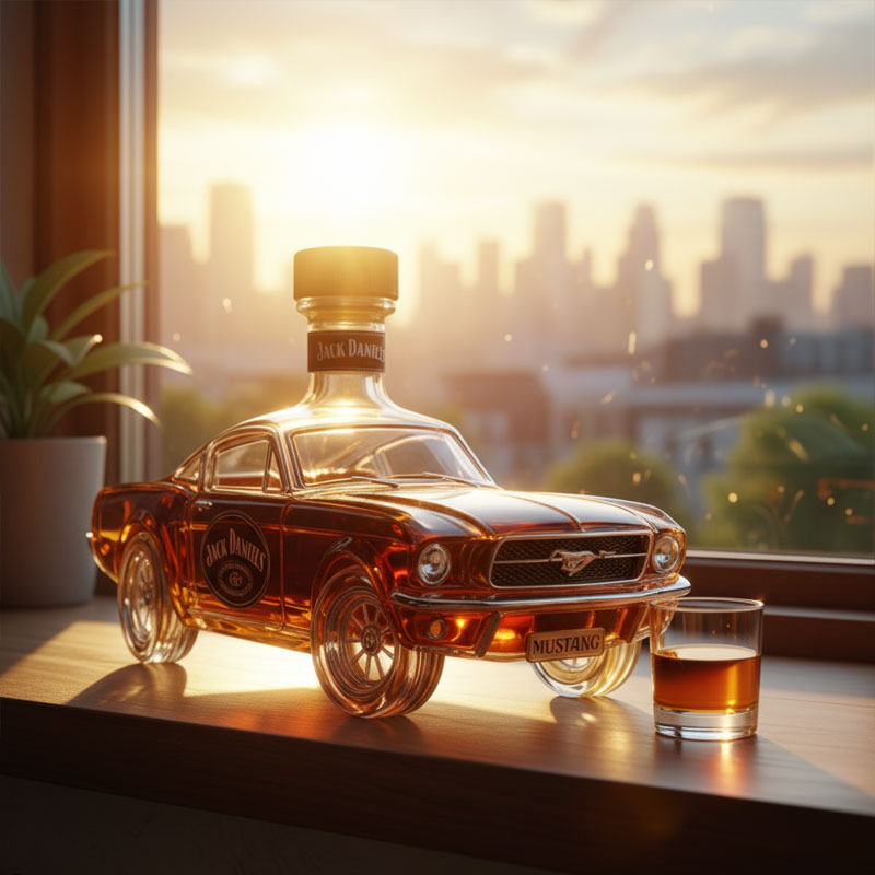 WhiskyWild™ | Bronco Whiskyflasche