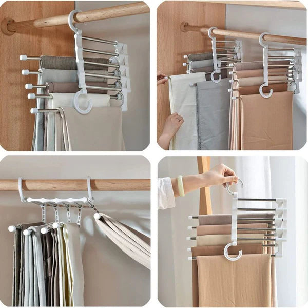EcoRack™ Faltbare 5-in-1 Kleiderbügel | 50% RABATT