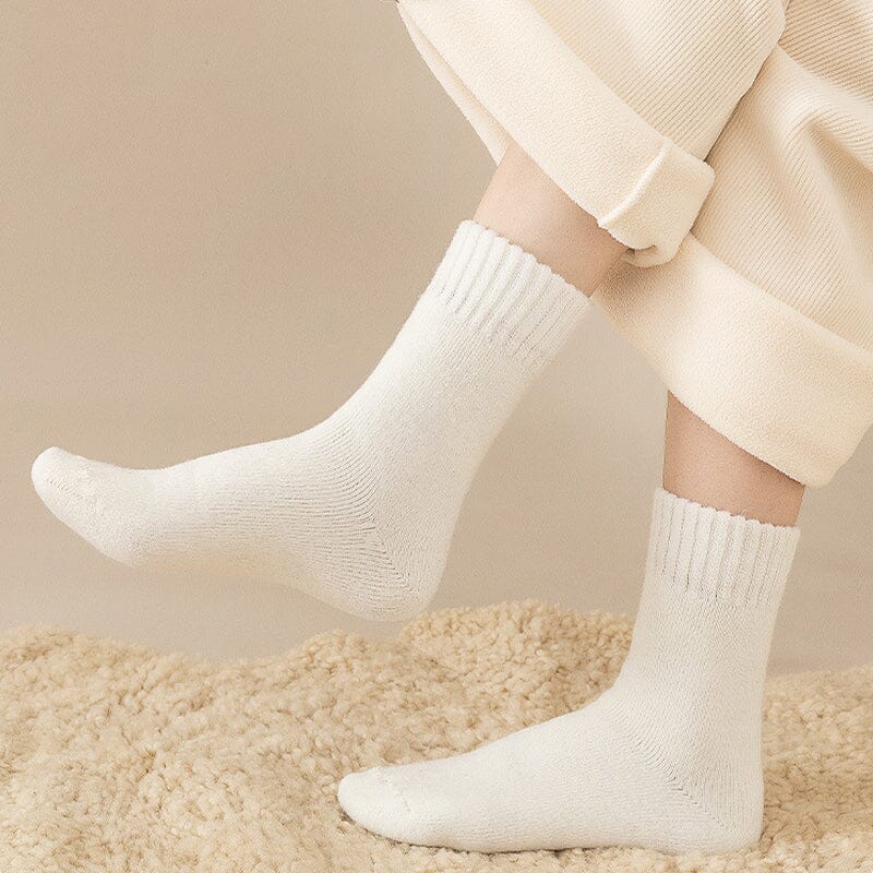 (3 Paar + 2 Paar Gratis) WarmFeet - Elegante, dicke Thermosocken, perfekt für den Winter
