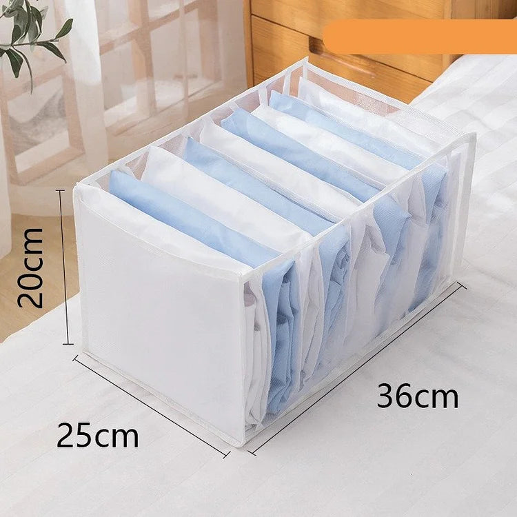 Netz-Kleiderorganizer – Perfekte Trennung von Hosen & Hemden