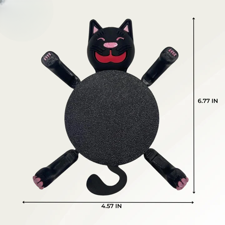 PurrGuard™ | Untersetzer in Katzenform – Oberflächen stilvoll schützen