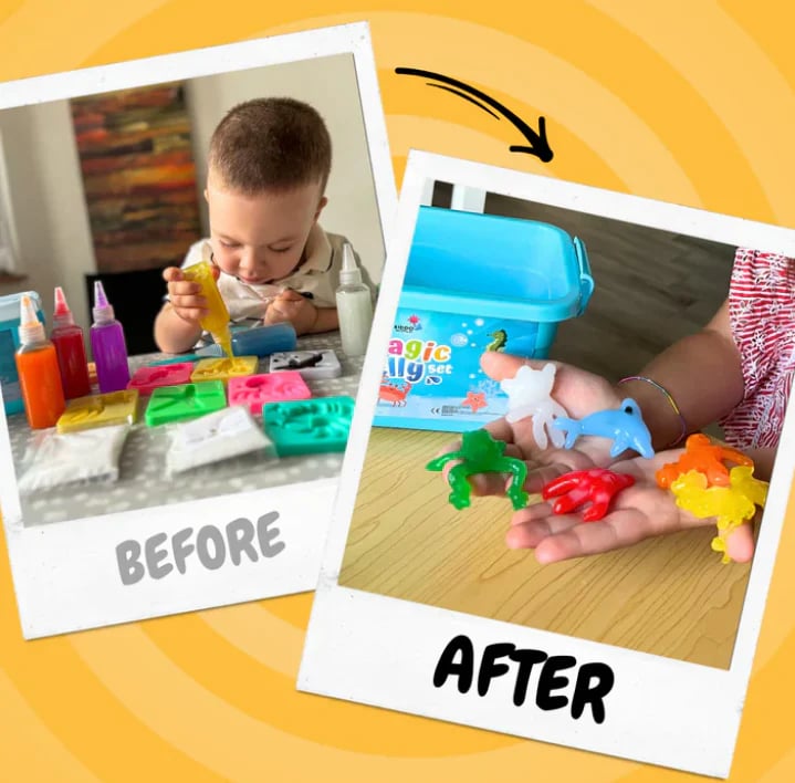 AquaJelly™ DIY Wasser-Spielset — Kreative Abenteuer für Kleine Künstler