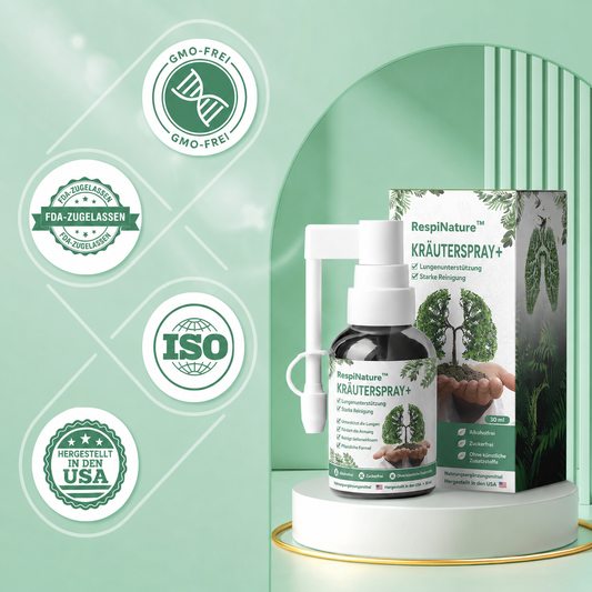 Herbal Kräuter-Lungenreinigungsnebel | 1+1 Gratis