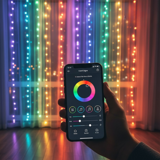 GlowDrape – Lebendige Lichtshow für jeden Anlass! | 50% Rabatt