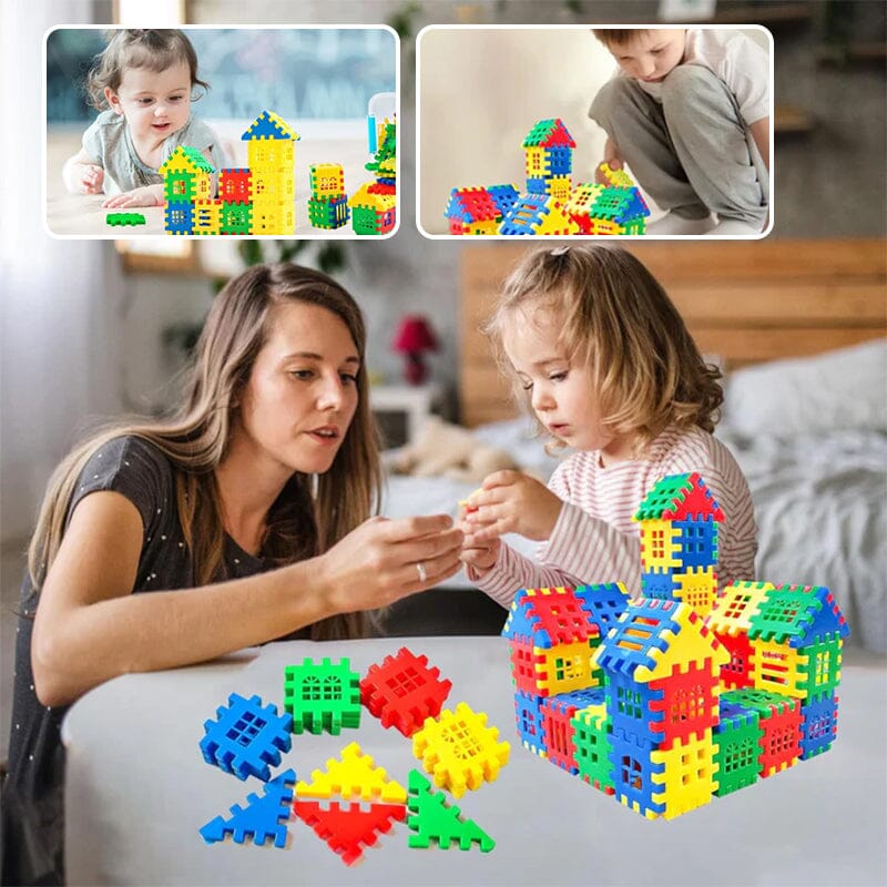 KreativBauKids - Große Bauklötze für endloses kreatives Spiel | 50% RABATT