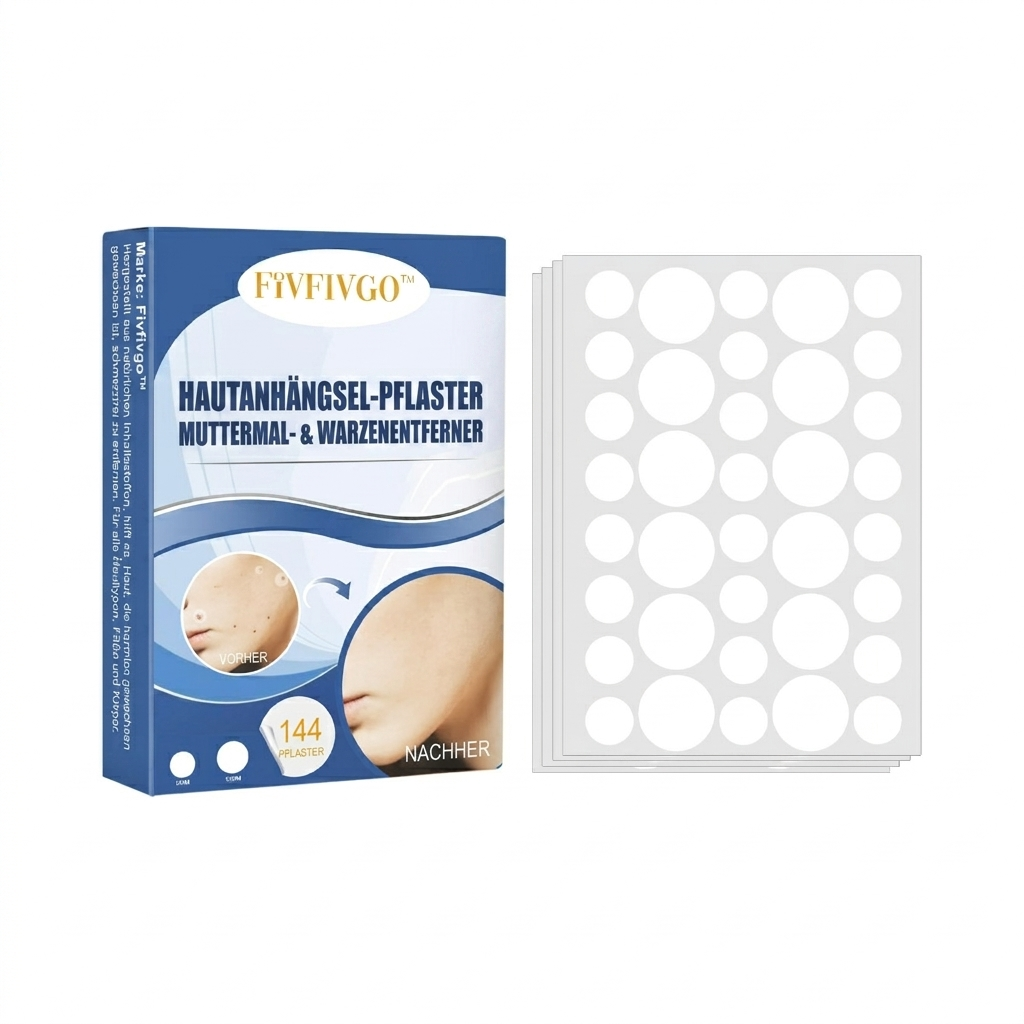 TagAway™ – Premium Hautanhänger-Entfernungspflaster | Entfernt Skin Tags schmerzfrei in 7 Tagen