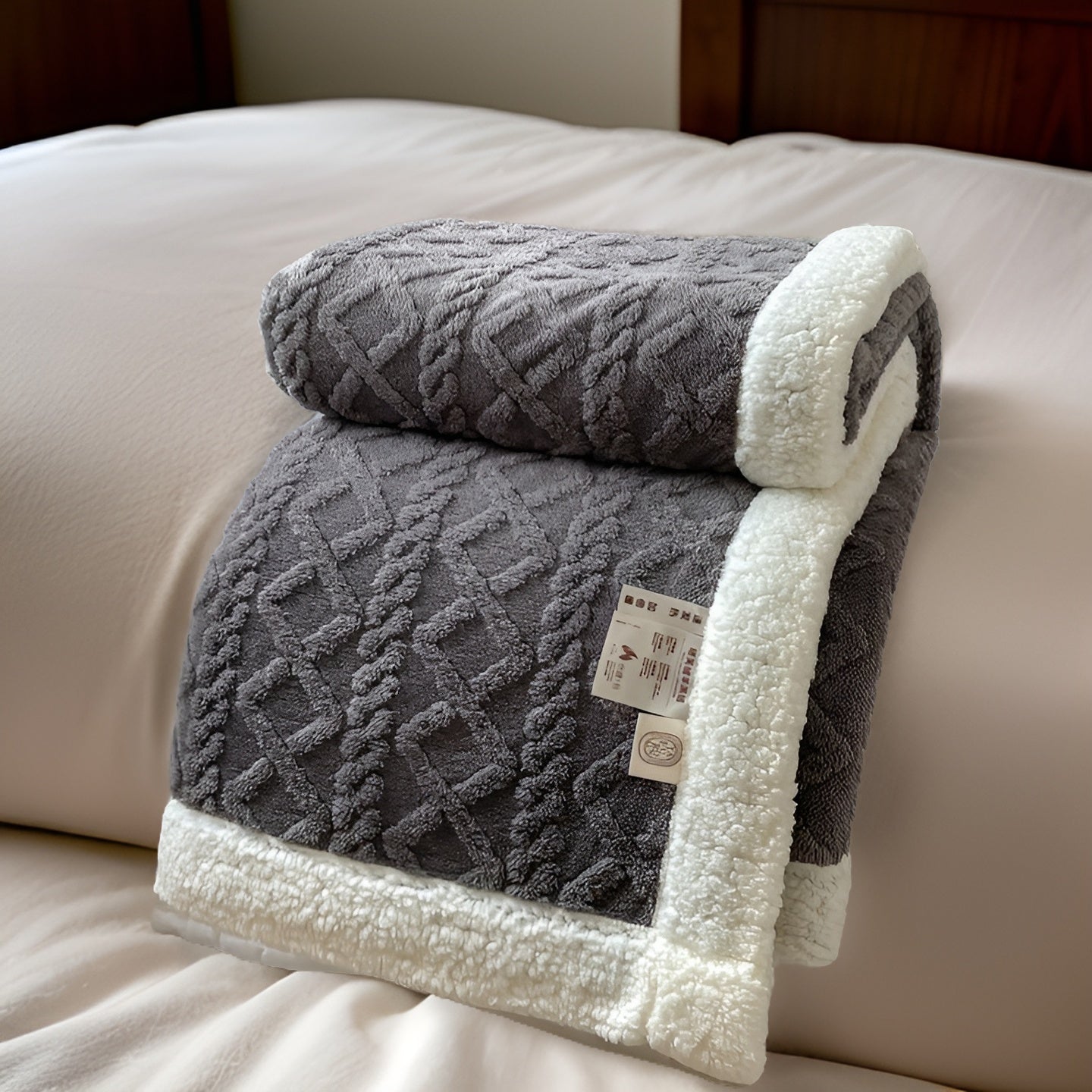 WarmHaven – Wendedecke aus Fleece in Luxusqualität