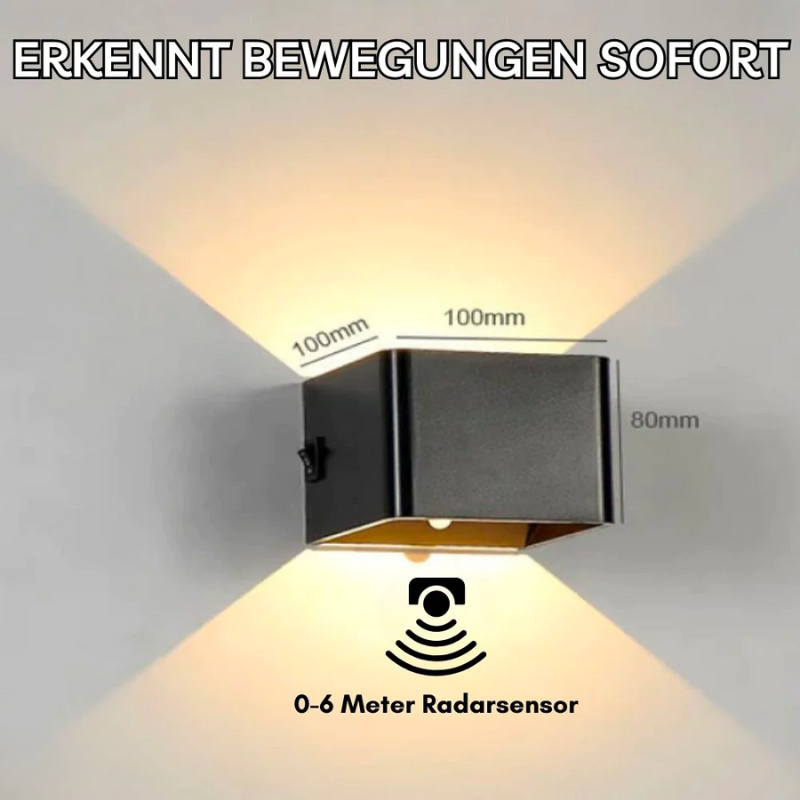 LumosCube™ Kabellose Wandleuchte | 50% Rabatt