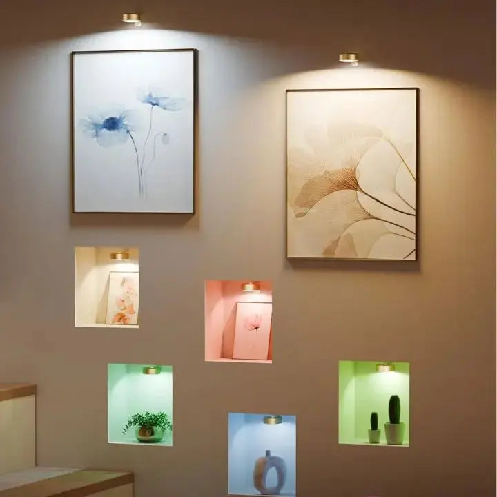 2+2 Gratis | Kabellose LED-Bilderleuchte – Setzt Ihre Kunst perfekt in Szene
