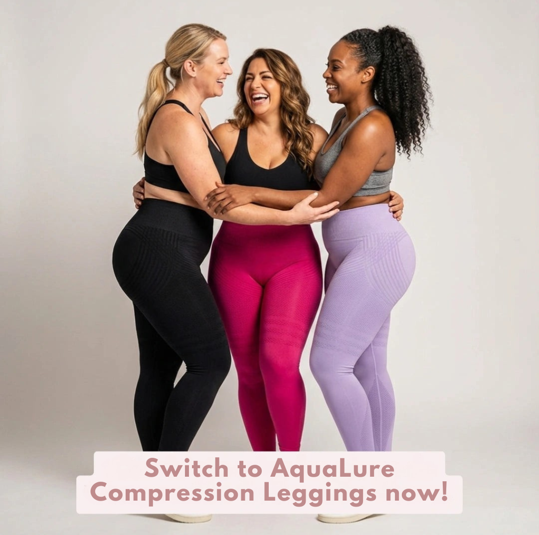 AquaLure — High-Waist-Kompressionsleggings