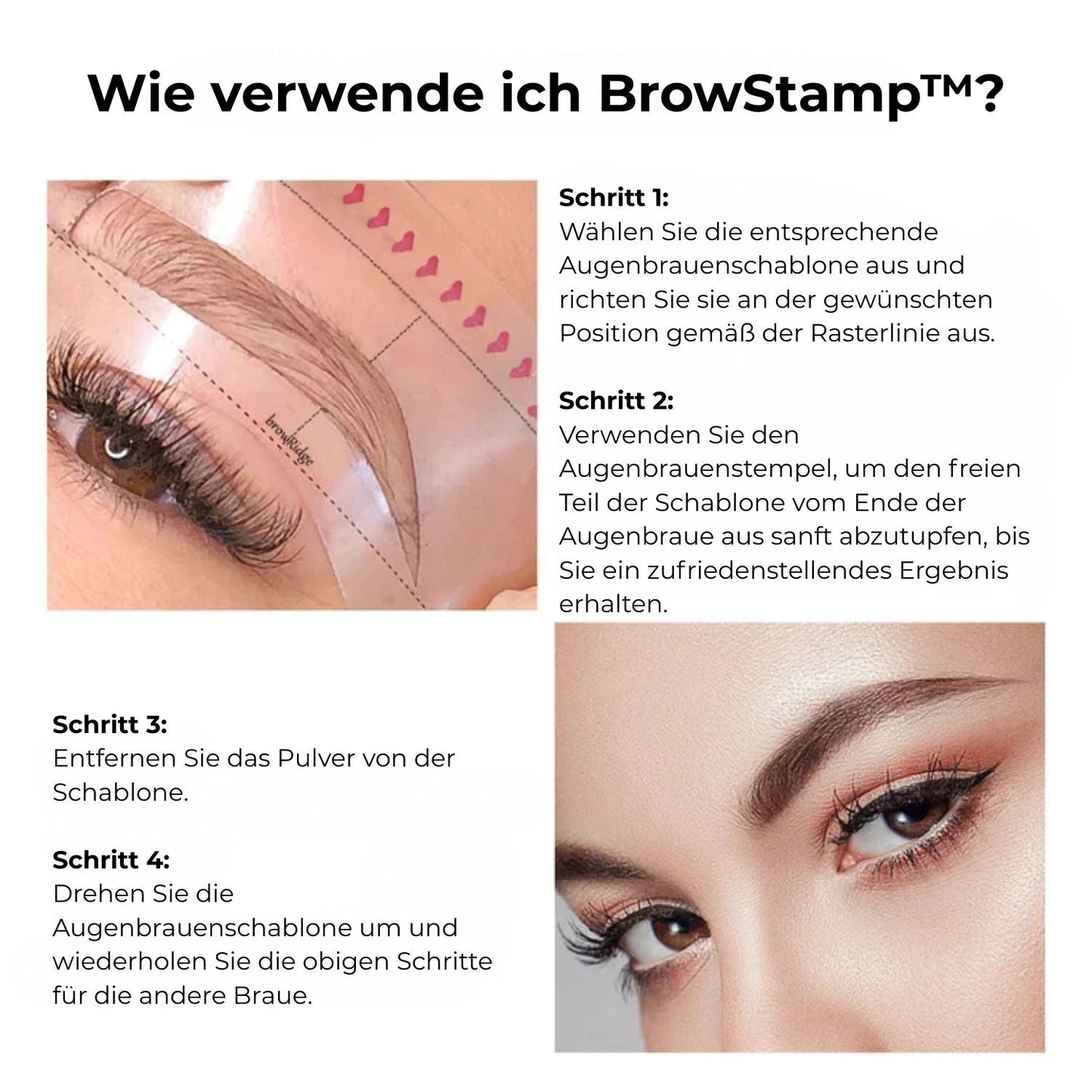 1+1 GRATIS | BrowQueen™ – Perfekte Augenbrauen in Sekundenschnelle