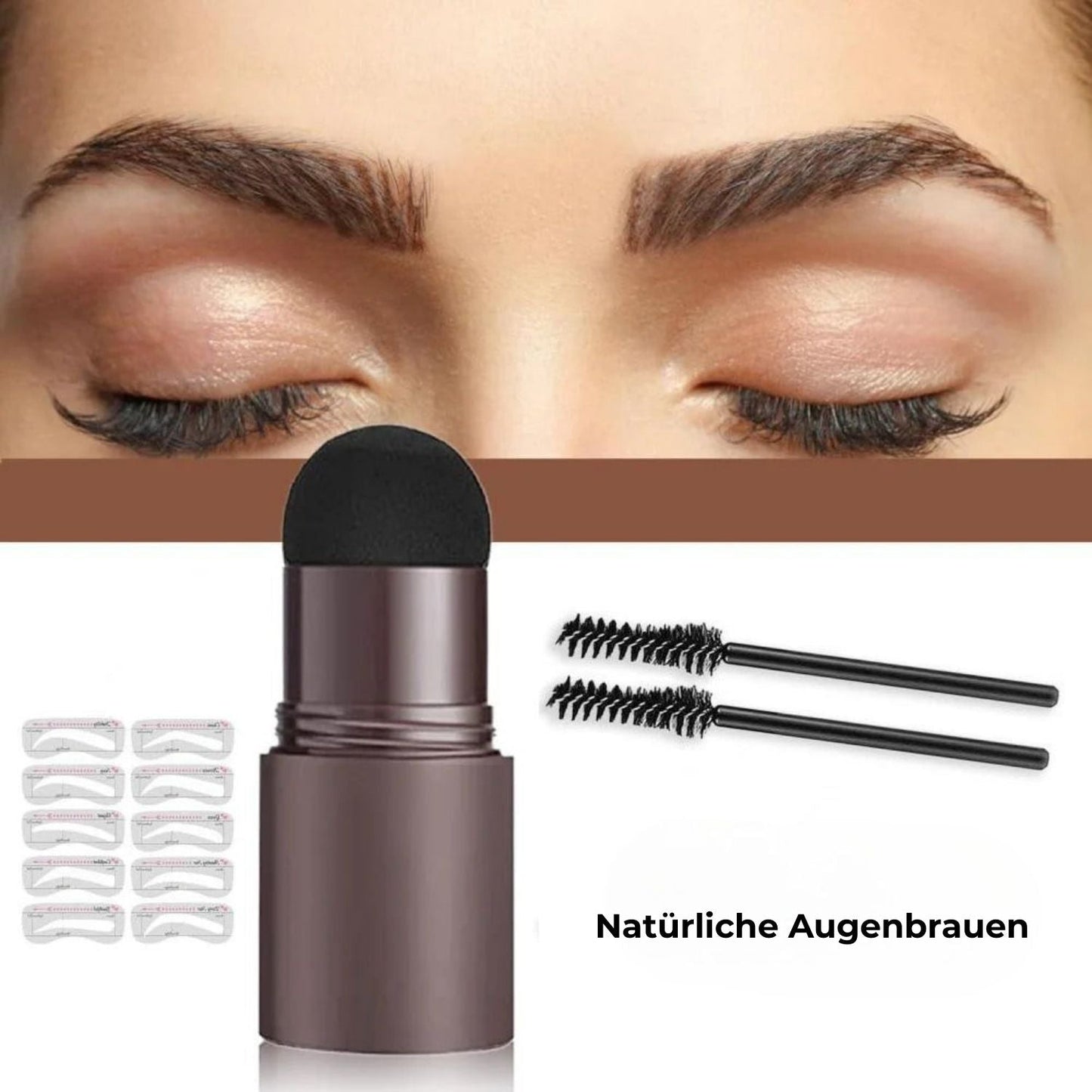 1+1 GRATIS | BrowQueen™ – Perfekte Augenbrauen in Sekundenschnelle