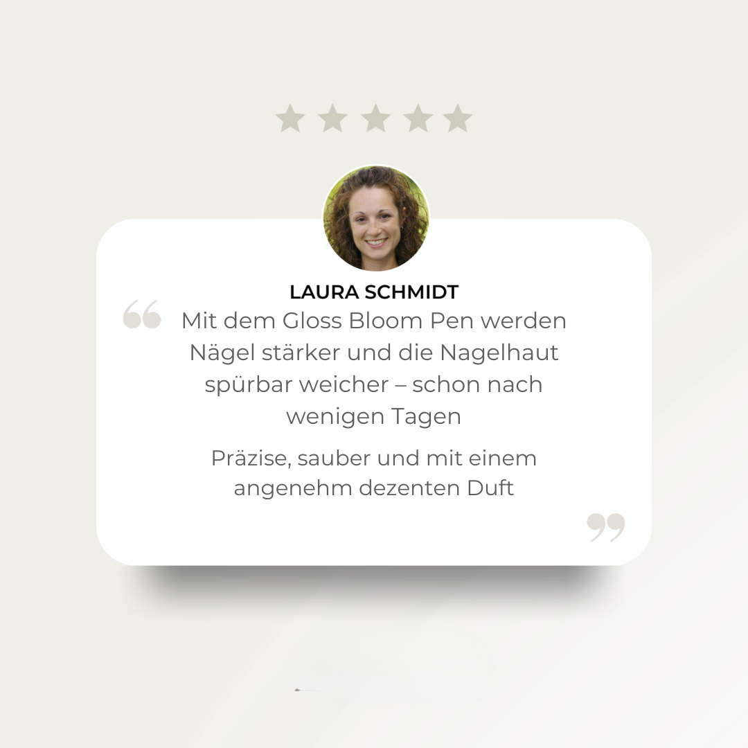 1+1 GRATIS | GlossBloom™ – Gesunde, schöne Nägel in Sekundenschnelle!