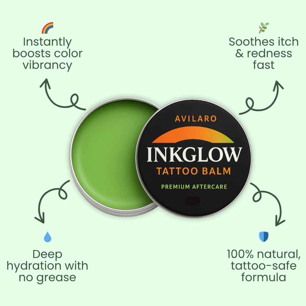 InkGlow – Tattoo-Pflegebalsam