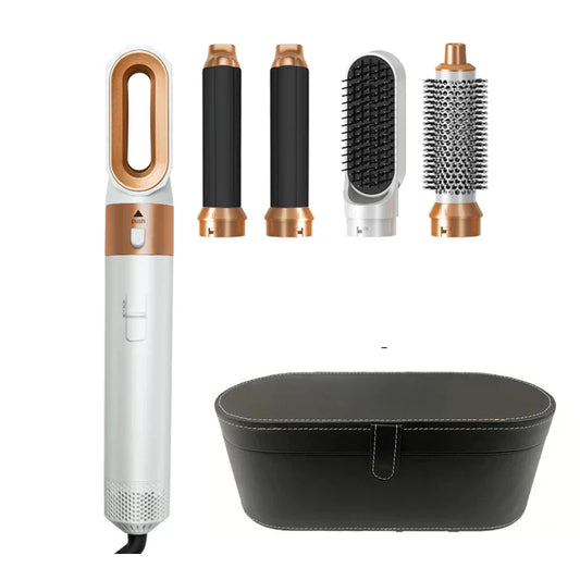 StyleFusion™ 5-in-1 Haartrockner-Heißkamm-Set, professionelles Styling-Tool
