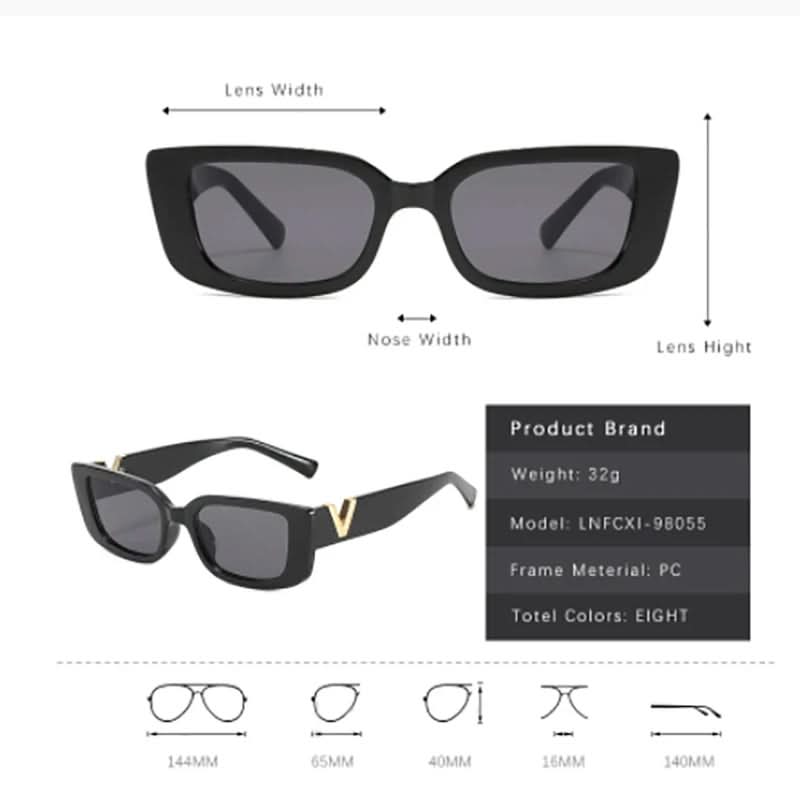 LunaShade™ | Retro Cat-Eye Sonnenbrille mit UV400-Schutz
