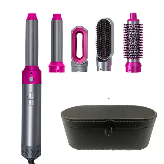 StyleFusion™ 5-in-1 Haartrockner-Heißkamm-Set, professionelles Styling-Tool