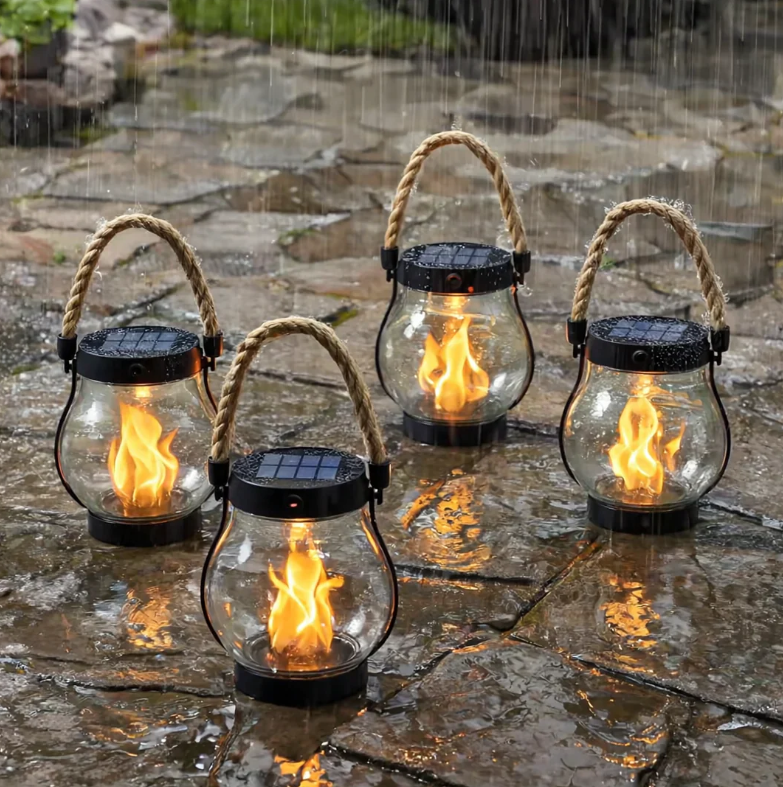 Luma – Flammeneffekt-Solarlaterne FlickSolar für die Beleuchtung im Außenbereich und Garten