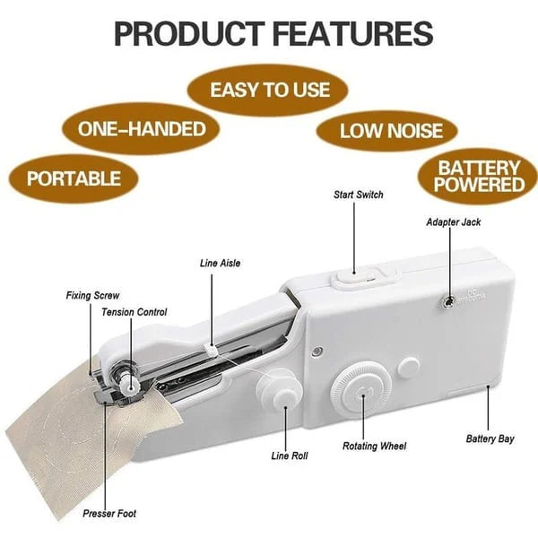 Stitchmini™ - Tragbare Nähmaschine Für Schnelle Reparaturen