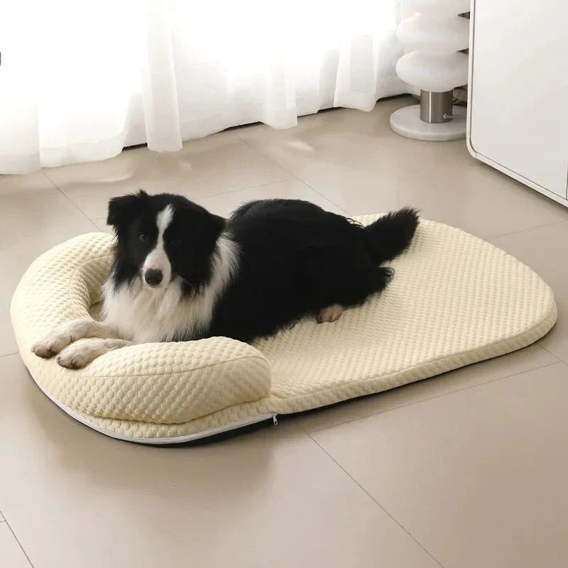 FrostFur™ | Kühlmatte für Haustiere mit atmungsaktivem Seidenstoff