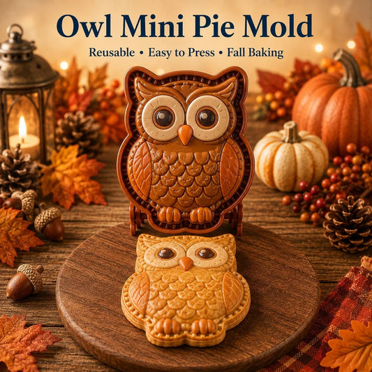 1+1 GRATIS | CozyCrust™ | Mini-Handpie-Form mit 8 Herbstmotiven