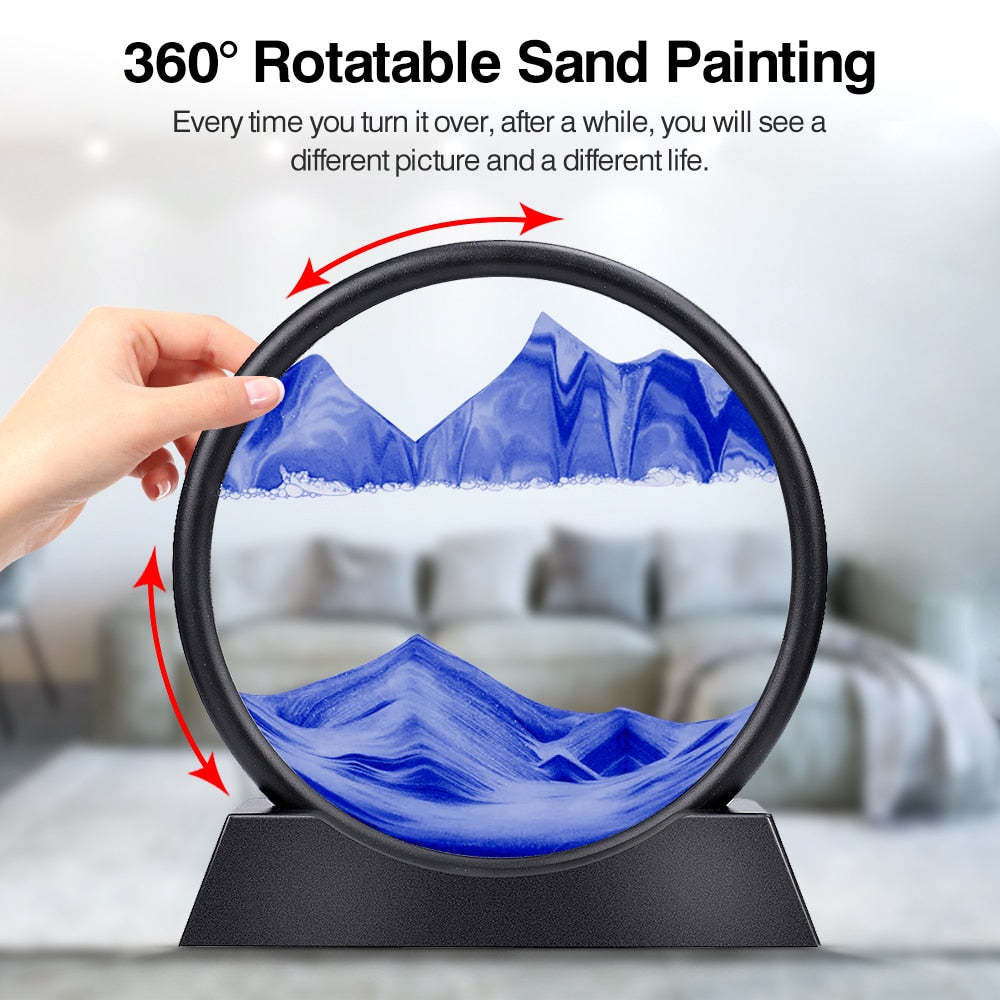 SandTraum - Perfektes Geschenk-3D-Sanduhr Tiefsee-Sand-Szene | 50% RABATT