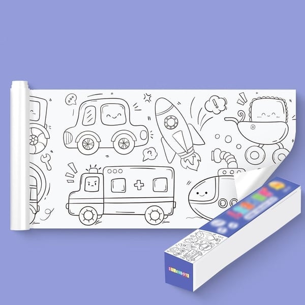 KreativKids - Förderung von Kreativität und Lernen durch Wandaufkleber-Malset | 1 + 1 GRATIS