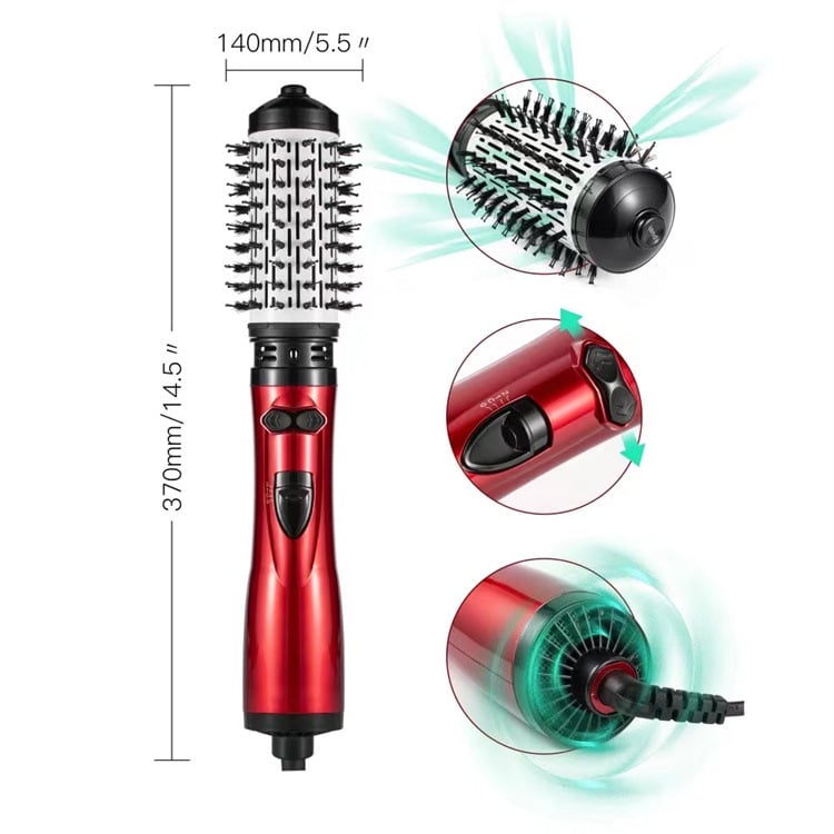 VivaTwist 360 — 3-in-1 – Föhnen, Glätten & Volumen in einem Schritt | 50% Rabatt