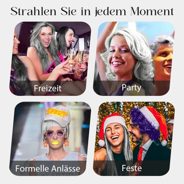 SilverAllure™ - Silver Essence Haarfärbemittel - Kühnes, natürliches Glänzen | 1+1 GRATIS