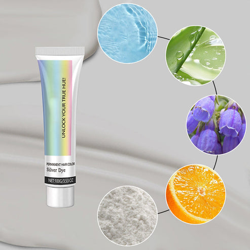 SilverAllure™ - Silver Essence Haarfärbemittel - Kühnes, natürliches Glänzen | 1+1 GRATIS