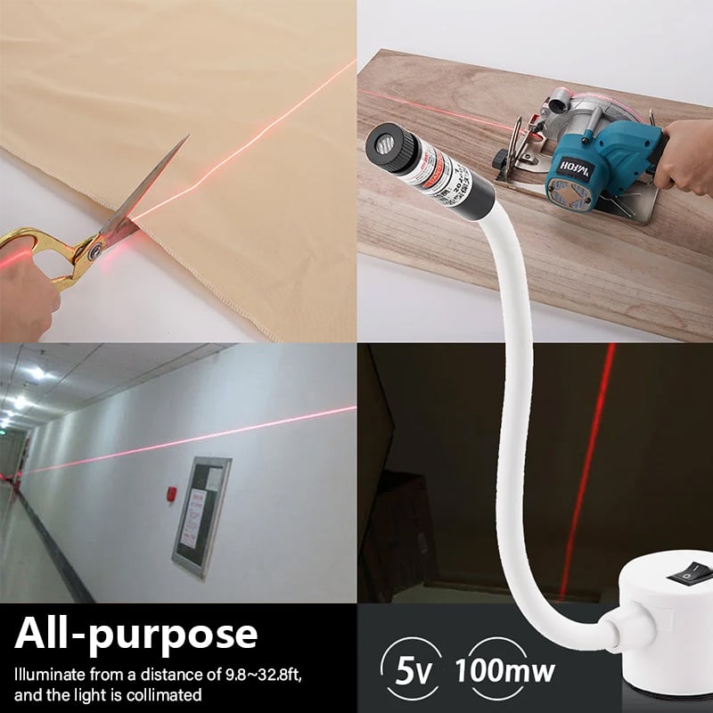 StitchGuide – magnetisches Laser‑Nähhilfsmittel zum exakten Ausrichten