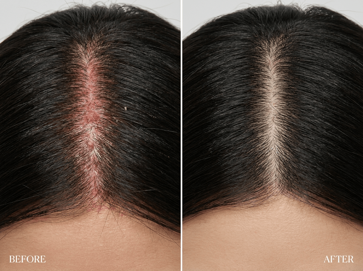 Solevia | Kopfhautmassagegerät · LED · Vibration · Öl-Infusion · Dichteres, Stärkeres Haar