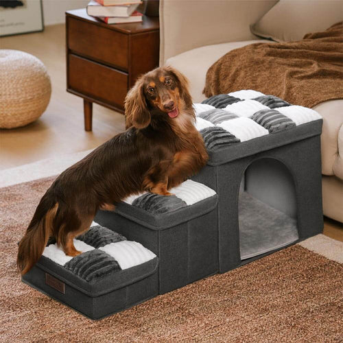 PawStep™ | Faltbare Hundetreppe mit integriertem Stauraum